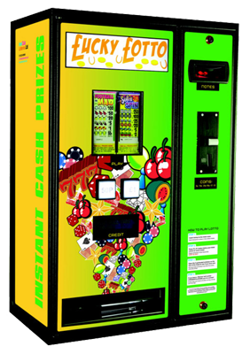 Pull Tab Lottery Machines